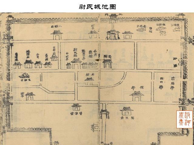 原創數百年前的開封靚照開封地區古城池比較