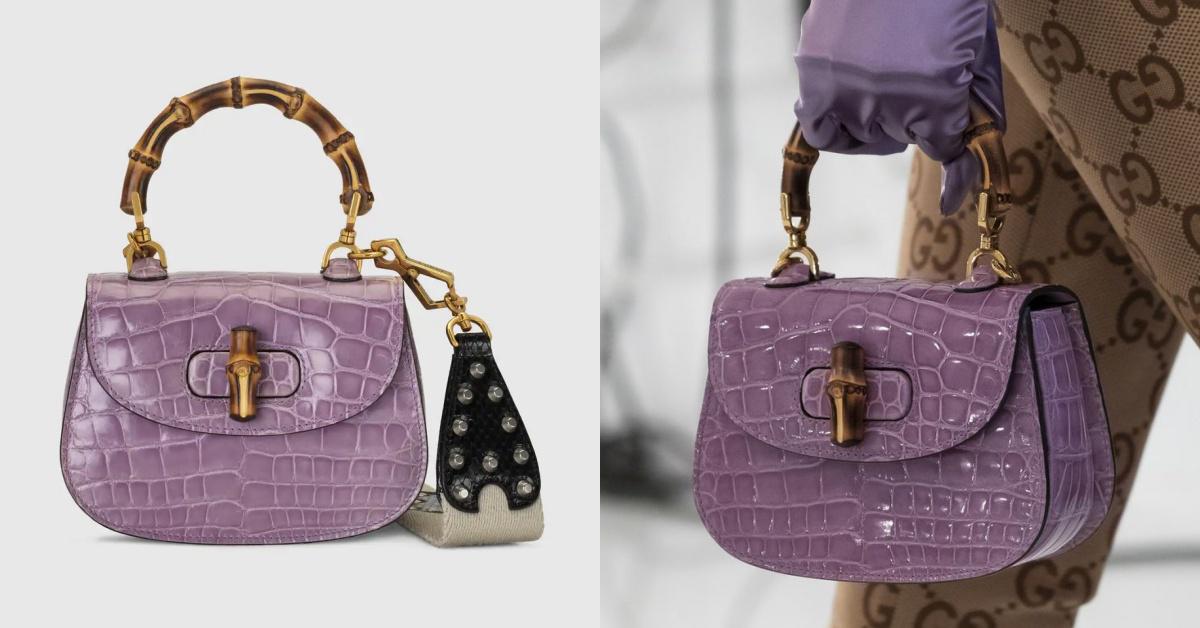 设计 让热巴、周冬雨美到失控的“长春花蓝”,包包更时髦,梦幻又撩人