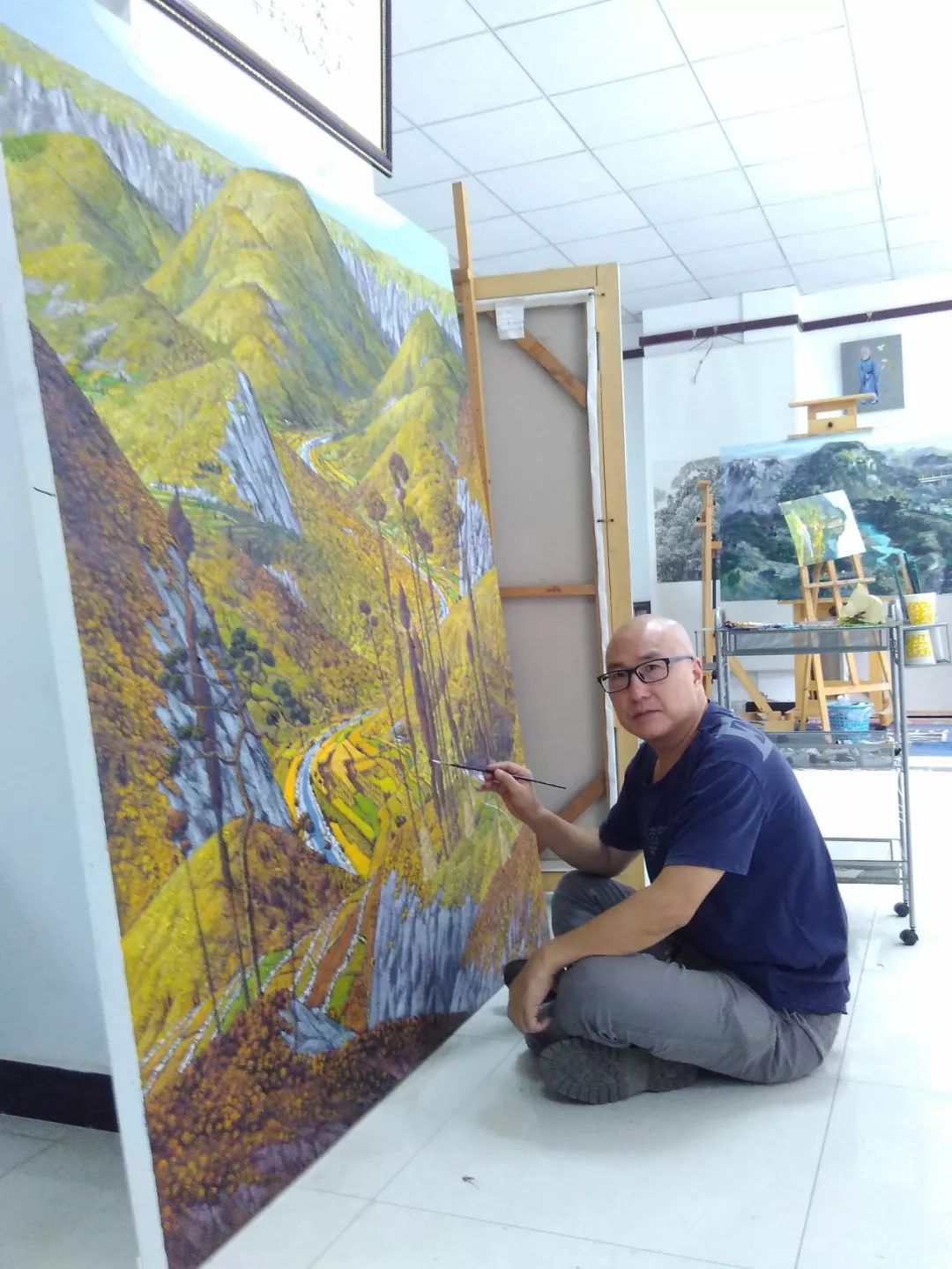 李昌国油画写生欣赏_万源人_巴山_艺术