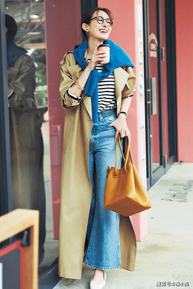 莫属 春天最火的“上衣”,可搭遍四季的穿搭造型,非“条纹衫”莫属