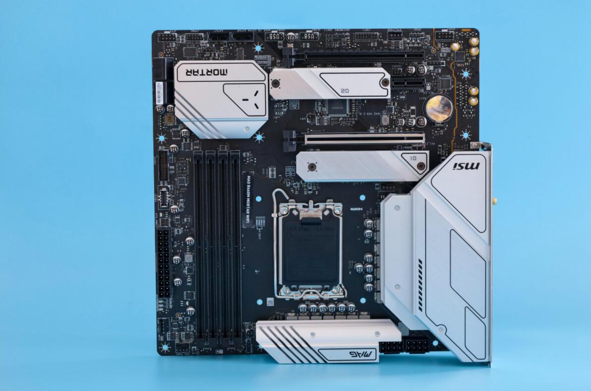 微星mag b660m wifi迫击炮ddr5主板在提供完善的12代酷睿支持的同时