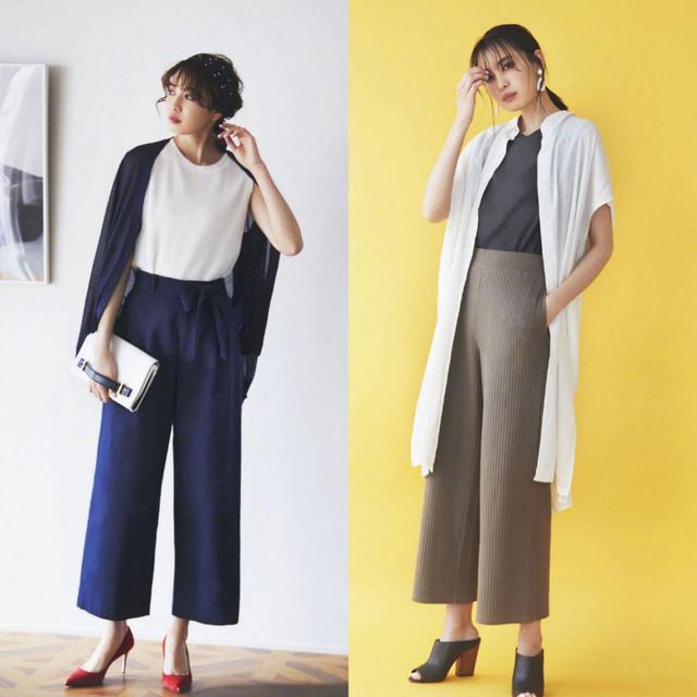 配饰 优雅且高级！日本模特的裤装穿搭，照搬都不会出错