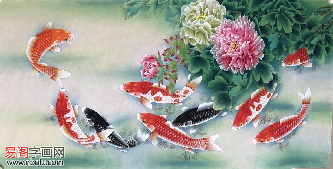 明净之心,典雅之美,王振兴,胡记领,凌雪工笔花鸟画欣赏