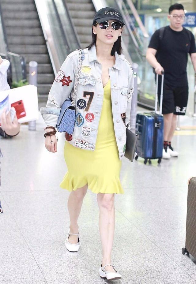 黄圣依 黄圣依到底有多矮？踩10厘米高跟鞋，跟穿着平底鞋的吴昕一般高