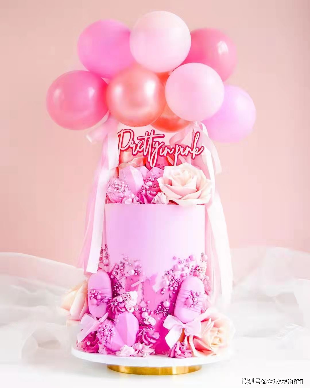 品牌春天到了,做个芭比风蛋糕吧!