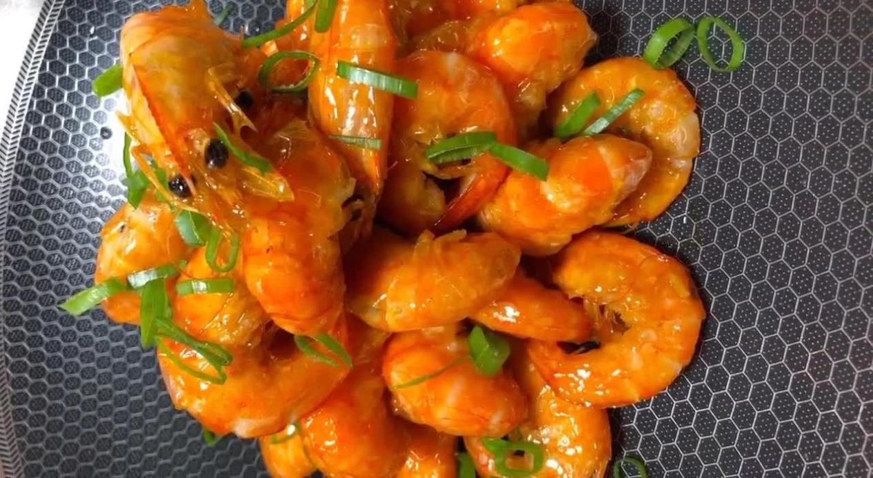 原创橙汁大虾的做法口感皮脆香酥口味鲜浓酸甜孩子超级喜欢