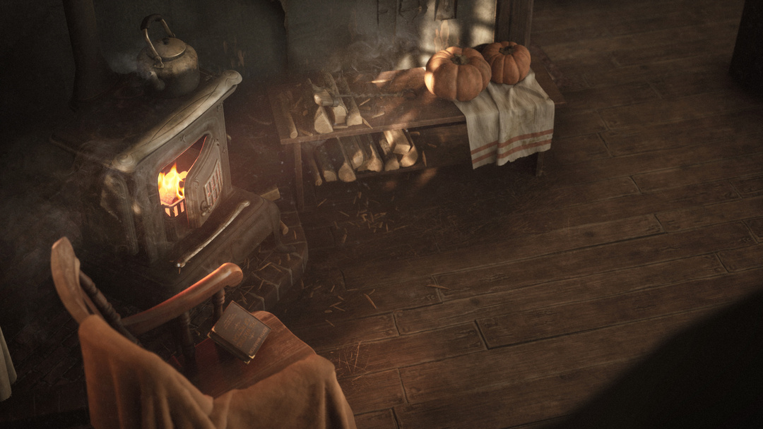 案例分享电影级室内怀旧场景制作全流程分享