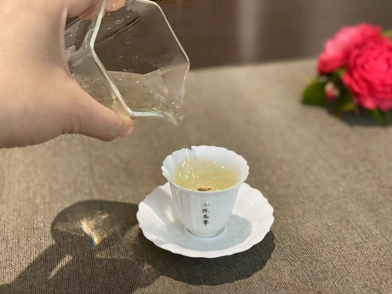 因为|盖碗冲泡白茶饼,“闷泡”和“快出水”二选一,你会选哪个?