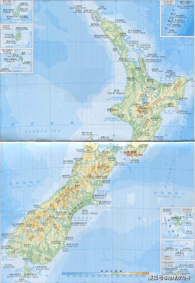 绵延数百千米的南阿尔卑斯山脉,是新西兰南岛的"白色脊梁"_高山和_欧