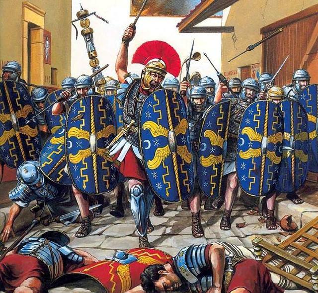 后来支援,结果,先前被他解散的原近卫军团重新在多瑙河军团麾下整编