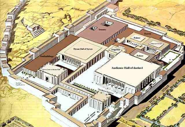 古埃及皇宫的复原图图片