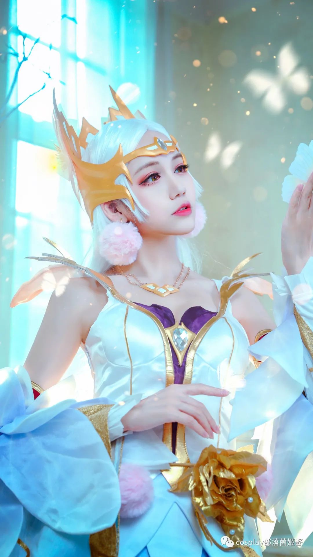 cos王者荣耀貂蝉金色仲夏夜之梦cos正片彩芸