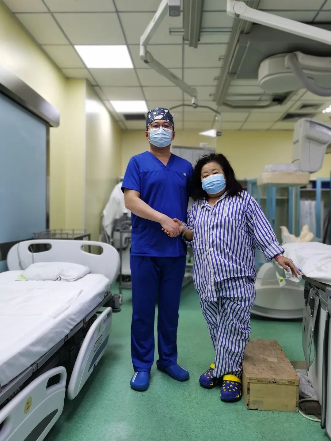 锁骨|北京老年医院神经血管介入中心经桡动脉入路神经介入专场诊疗记实