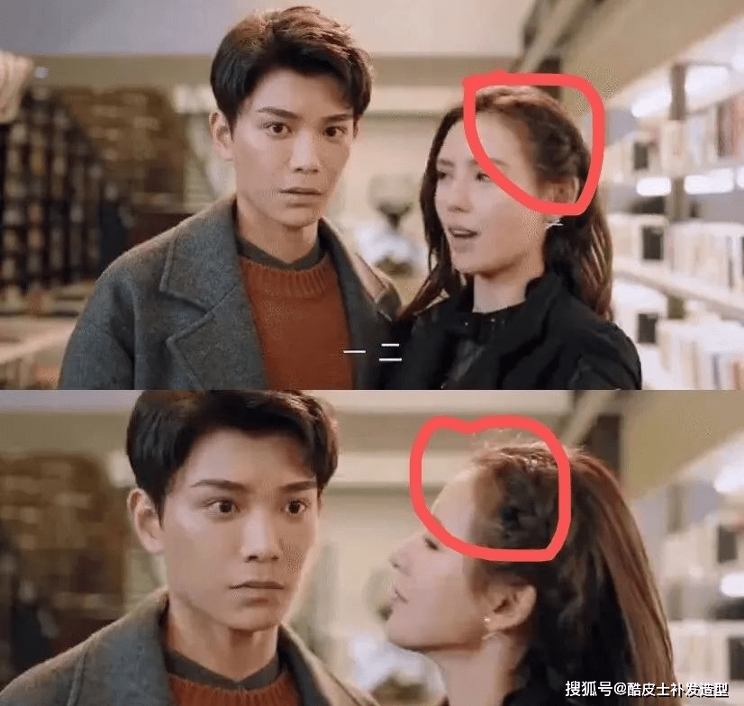 观点评论明星为了发际线有多拼？植发假发外加发际线粉，却败给胎毛王白鹿