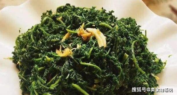 鈣鐵鋅很豐富,焯個水拌一拌,比大魚大肉還好吃_薺菜_野菜_香味