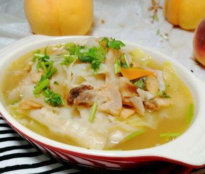 肉脂渣烩饼简单快手超级好吃