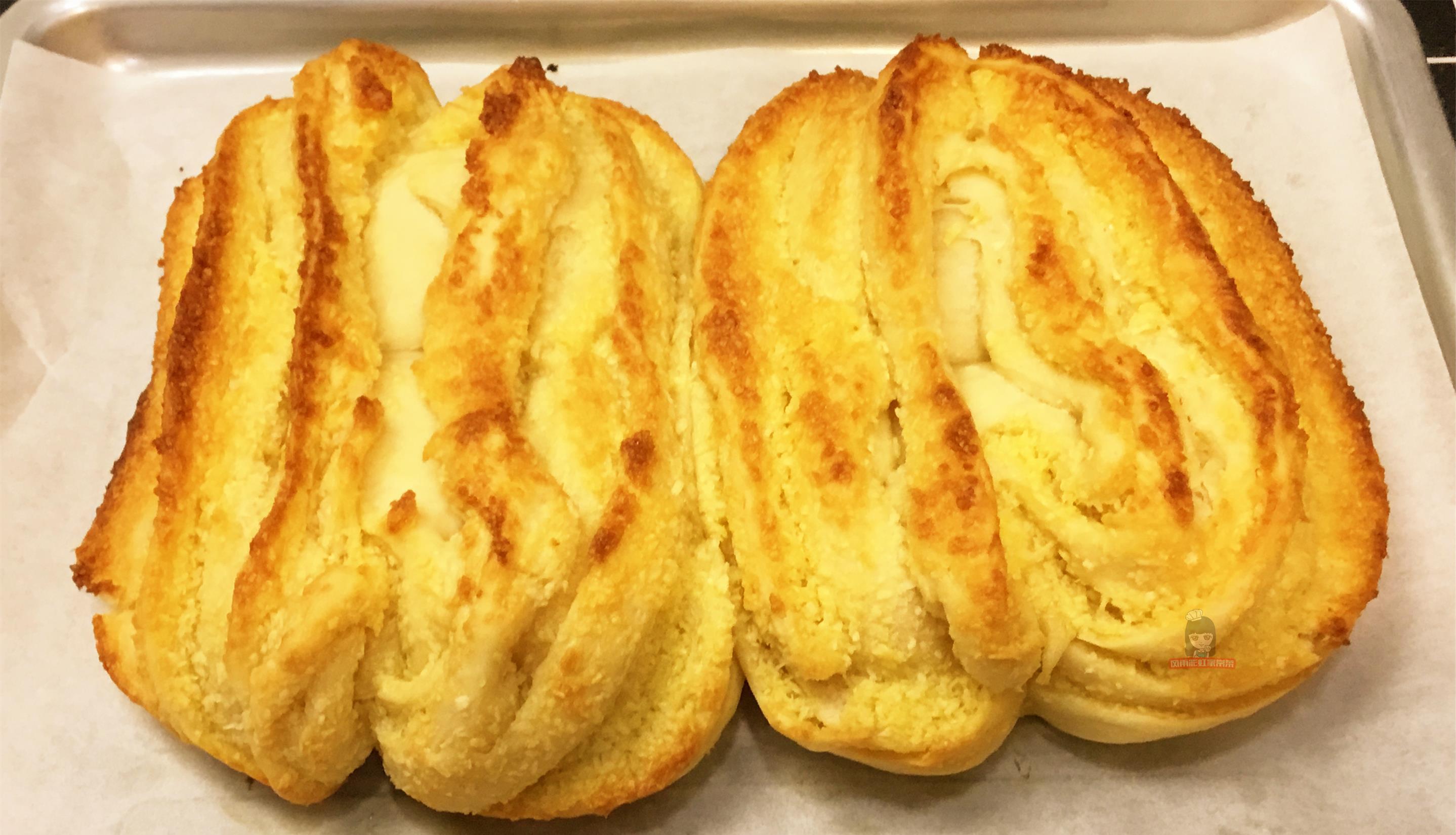 原创椰蓉面包教程来啦跟我学做出椰香浓郁鲜甜松软的小面包