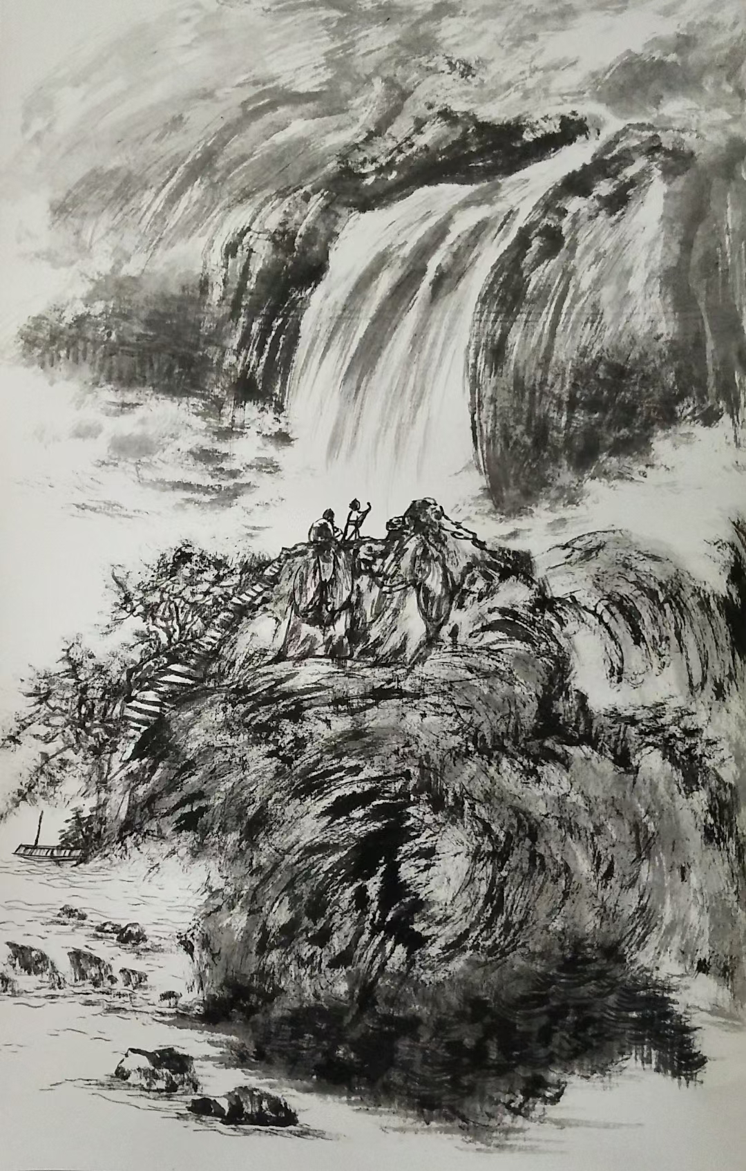 国画名家陈墨老师作品欣赏