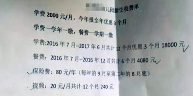 玩具|一年学费十几万！郭晶晶儿子幼儿园缴费单走红，看完不敢生孩子了