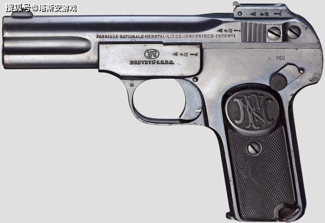 由著名枪械大师,约翰·西摩·勃朗宁在1910年设计,1922年正式定型