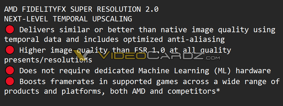 画质|N卡/I卡都能用 AMD FSR 2.0细节曝光：画质更好、帧率翻番