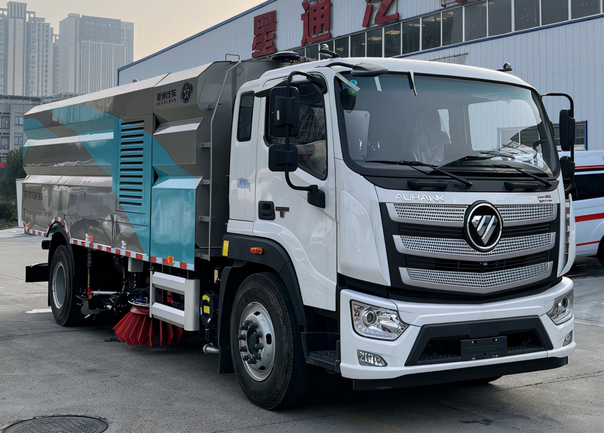 福田18方洗扫车多少钱一辆环卫洗扫车厂家报价