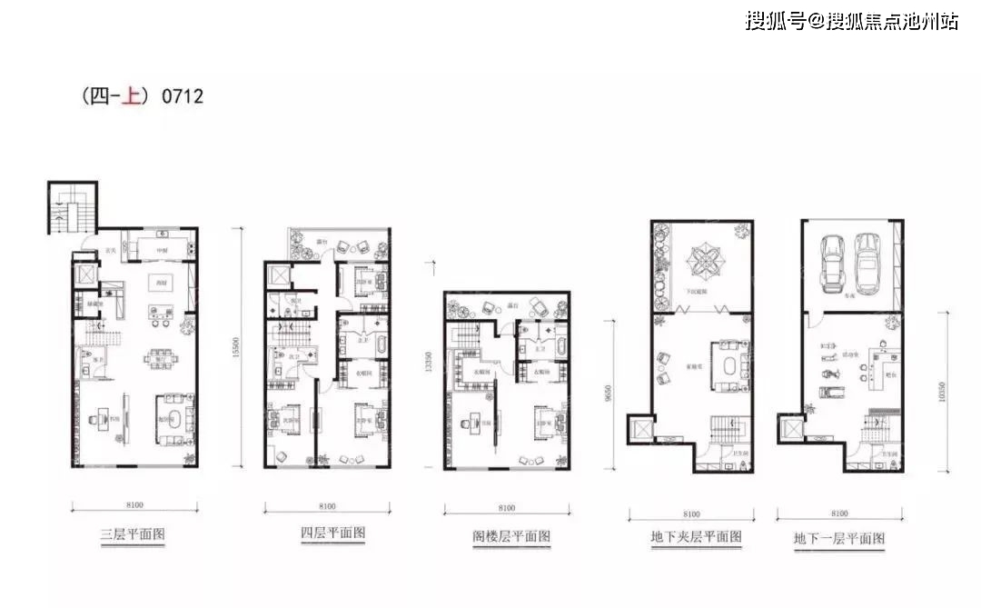 天悦壹号叠拼户型图图片