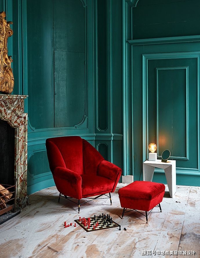 软装配色分享|红与绿谁说一定就会俗不可耐?_色彩_居小编_绿色