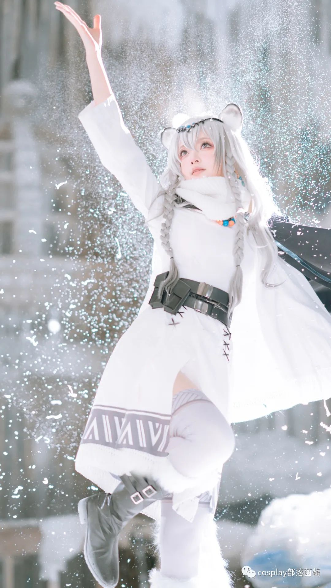 cos明日方舟初雪cos正片黑龙贯通