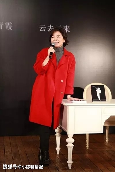 服装 50+女人穿红色，如何避免廉价感？68岁林青霞亲自示范，很高级