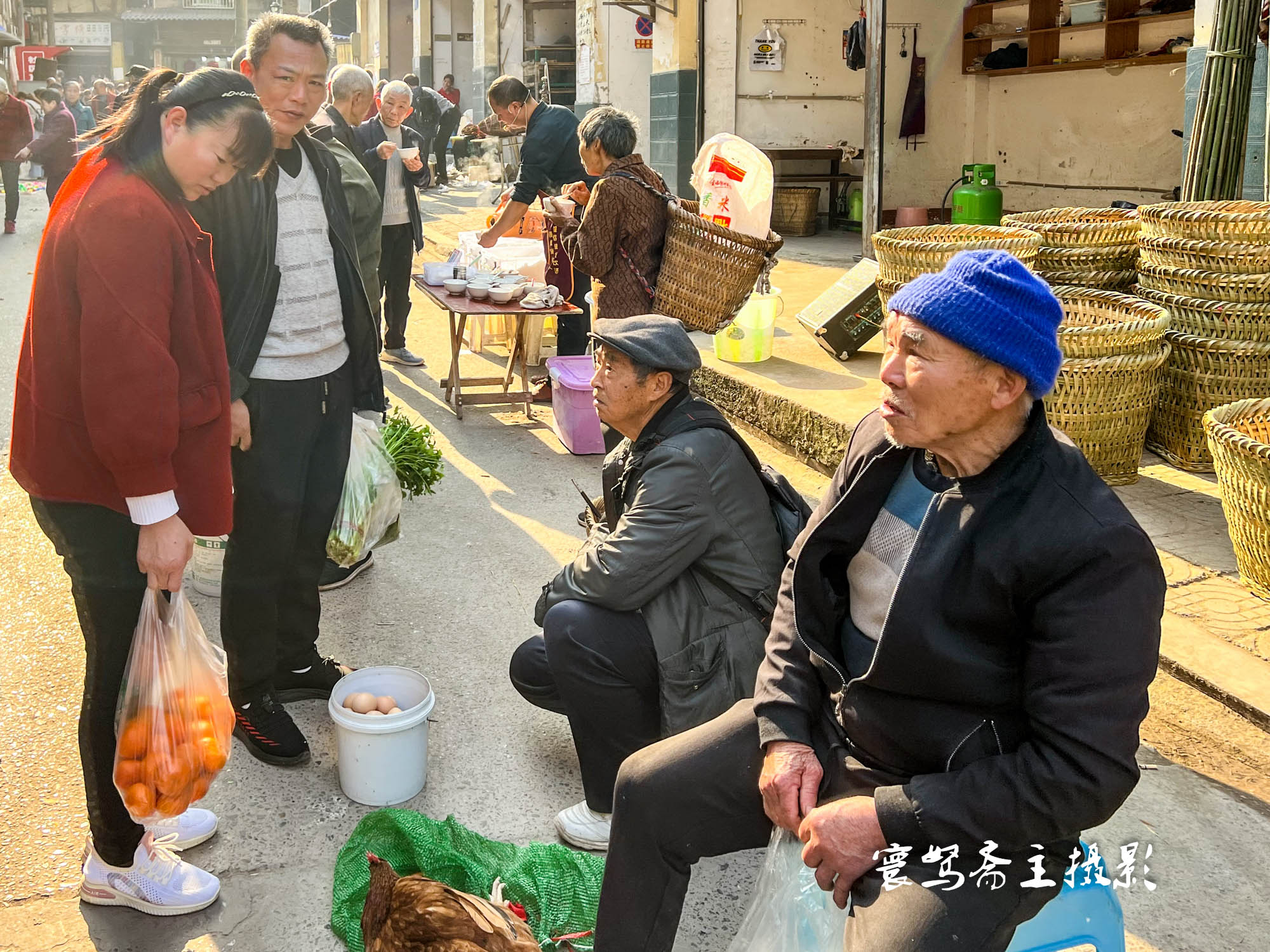 病例|3月9日来北碚静观赶场顺便买树苗，那天重庆没有本土病例集市上很热闹