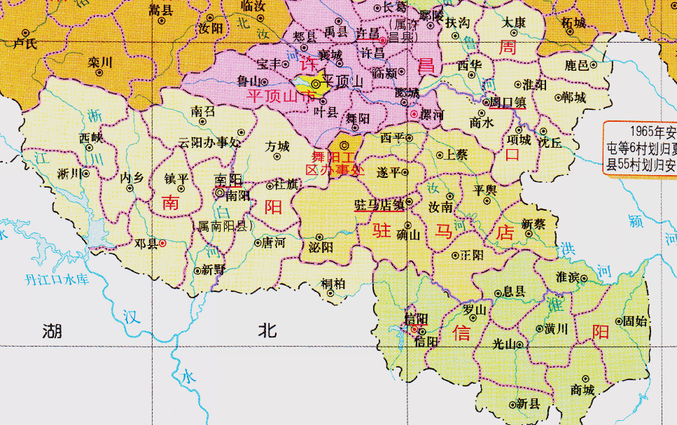 我們具體看一下南陽的人口變化,1953年,河南省總人口4420多萬人.