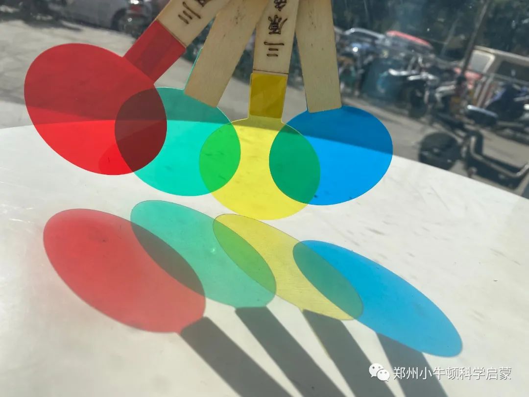 亲子实验彩色的影子你不和孩子一起了解一下嘛