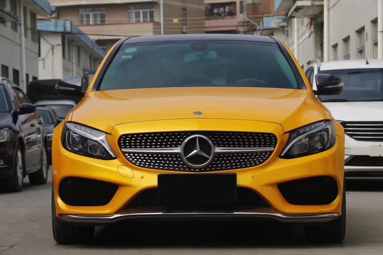 skto改色膜颜色超亮金属枫叶黄