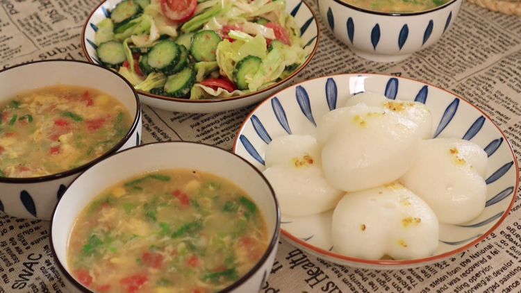 蔬菜汤|家里有孩子,记得早餐要营养!这样做有菜有汤有主食,10分钟搞定