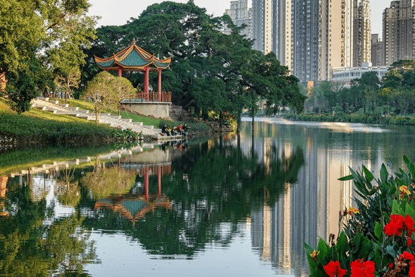 春天幸福值up福州金山3大公园等你来撩