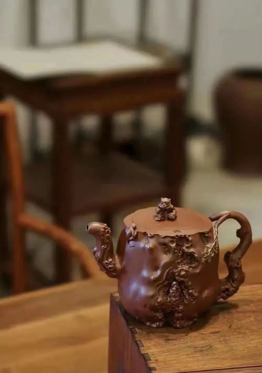乔掌柜紫砂宜兴高工胡仁杰鉴古图新天成神韵
