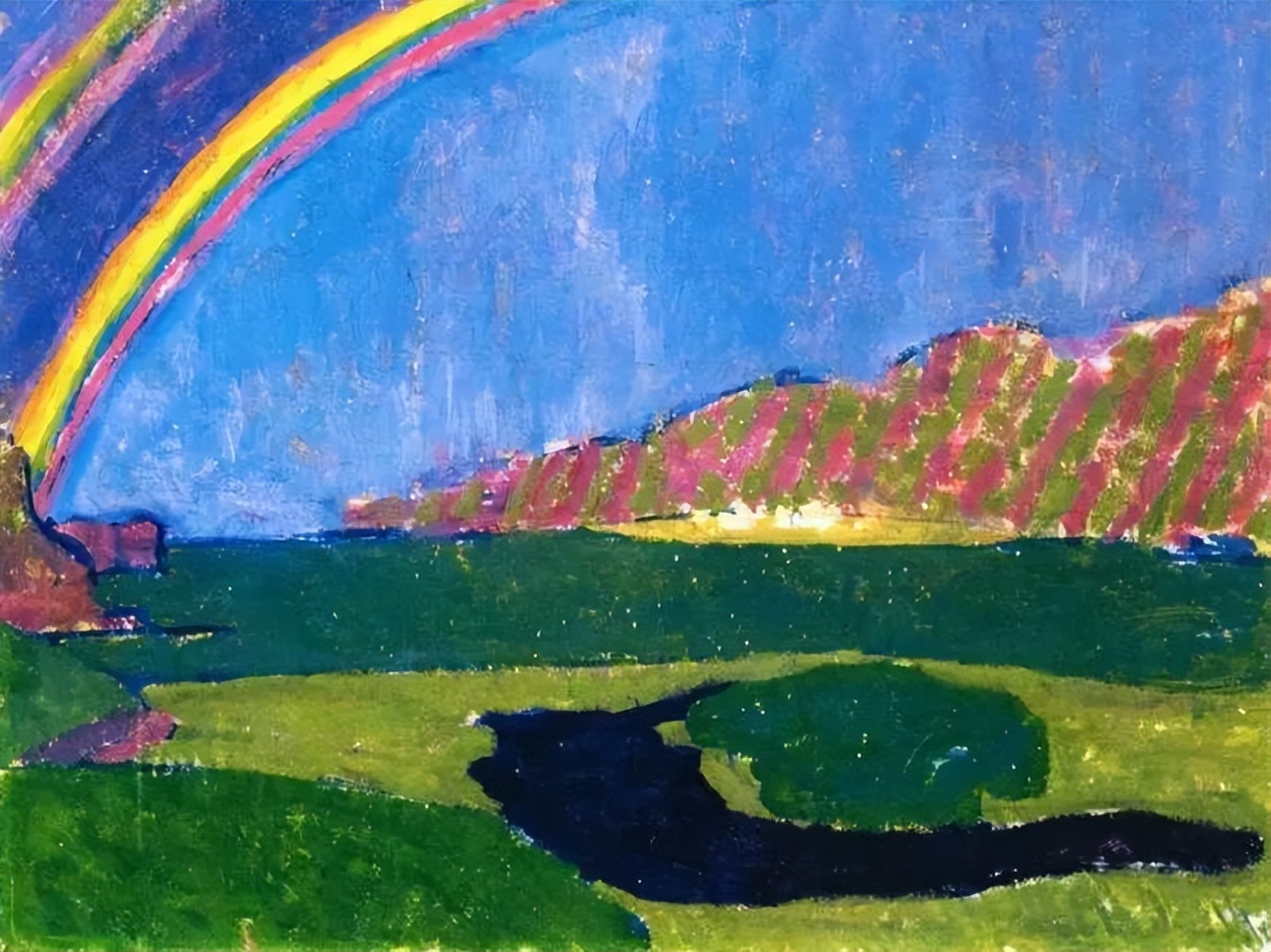 从分裂主义到印象主义的瑞士画家贾科梅蒂油画作品