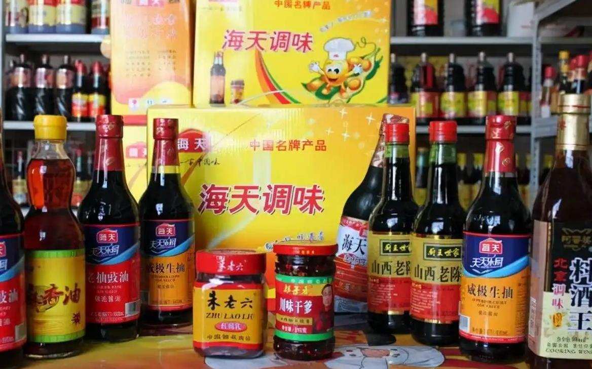 在眾多產品中醬油,調味醬和蠔油是目前海天主要的產品線