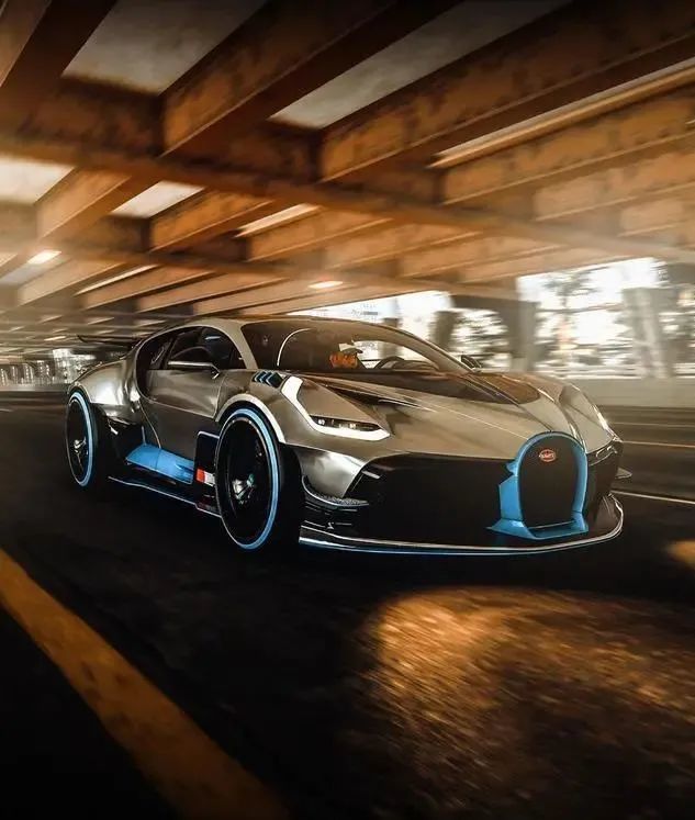 布加迪divo暴力的宽体改装超跑