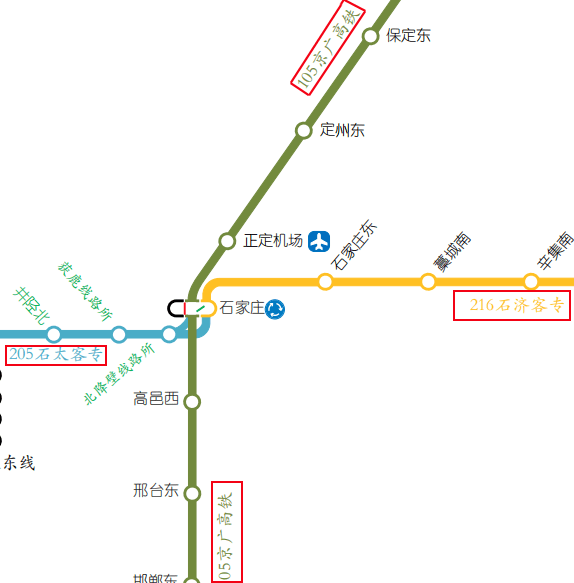 石家庄车站地图图片