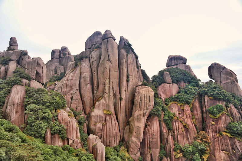 原创福建福鼎市因为这座山中的奇峰为名奇峰异石不愧是海上仙都