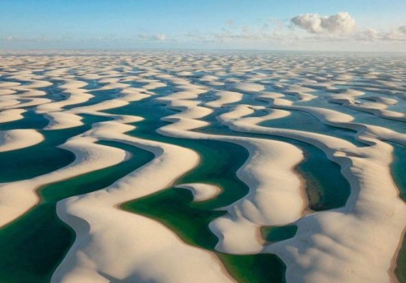 全球最神奇的沙漠:本该黄沙漫天一片死寂，结果遍地湖泊鱼虾成群