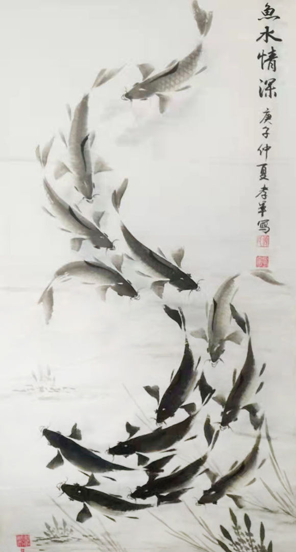 中国美术家协会会员冀孝军——追求清新灵秀,纯朴自然的艺术境界_书法