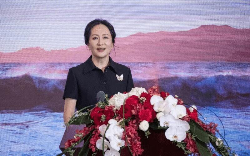 归国半年，华为长公主孟晚舟升任华为轮值董事长_孟晚舟担任华为轮值董事长_公司_美国对