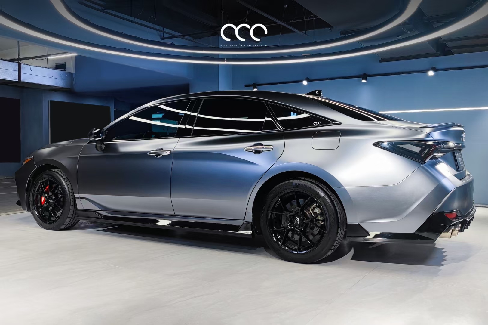 你要的灰不止这一种丰田亚洲龙漫彩电光金属深空灰改色膜