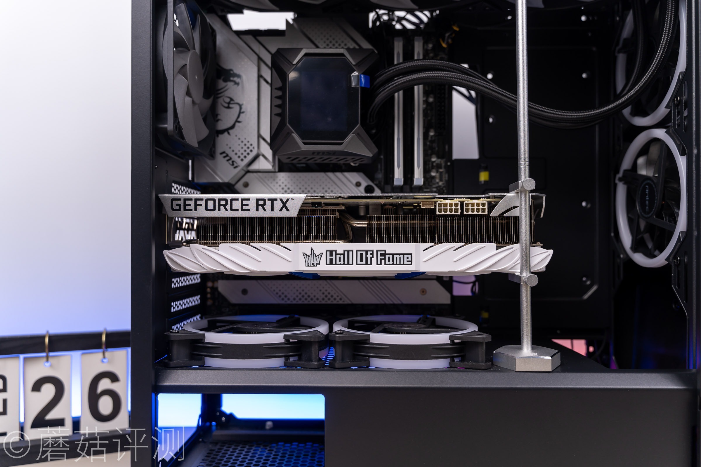 外观精致,性能表现出众,影驰rtx3070ti名人堂hof pro显卡 评测