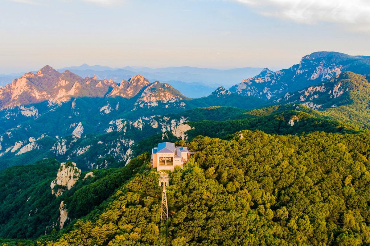 朝阳云蒙山自然风景区图片