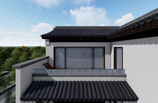 匠心独运的l型中式乡墅经典实用又有牌面回乡建房必备