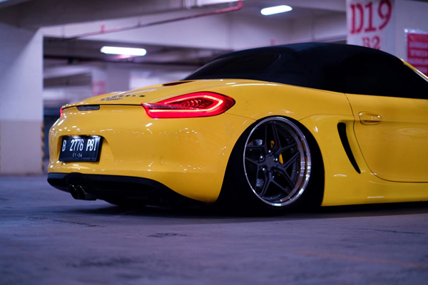 芜湖起飞保时捷987改装airbft空气减震案例